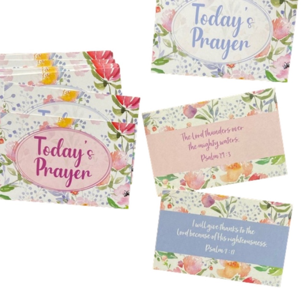 Christian Inspirational Prayer Cards